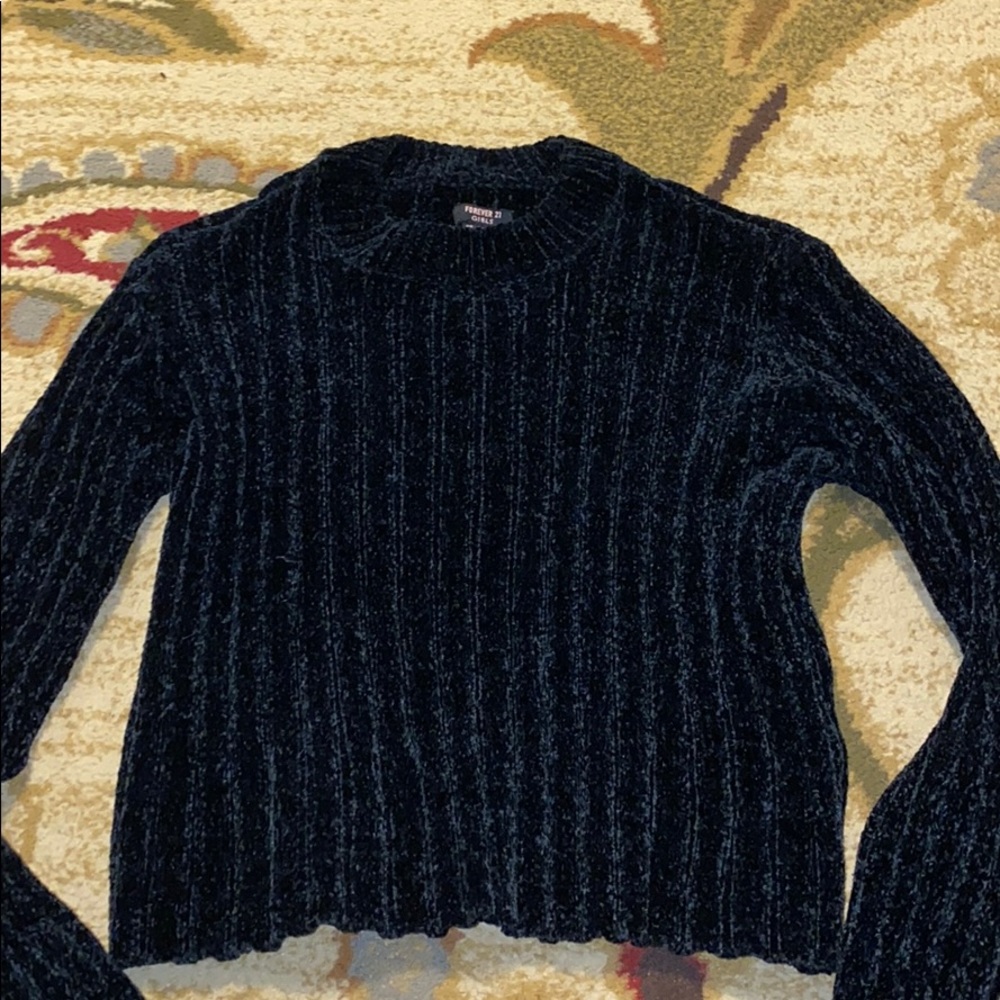 Forever 21 Girls Chenille Sweater